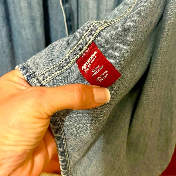 Arizona Jean Company Denim Shirt - Medium - Picture 5 of 5
